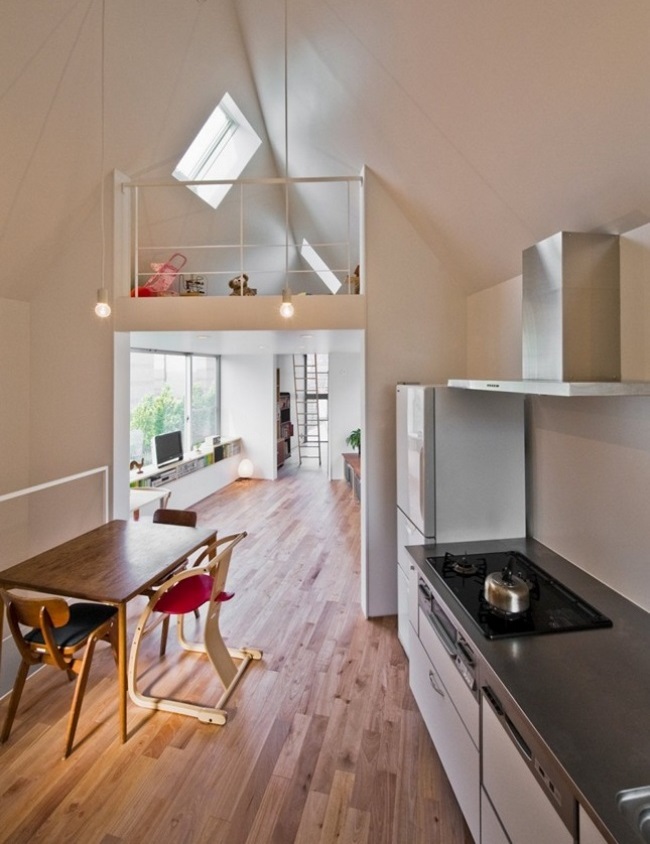 Kitchen tiny house japan